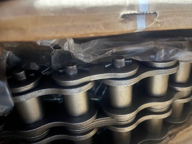 Tsubaki RS120-2 CP Double Roller Chain cotter 5' Length
