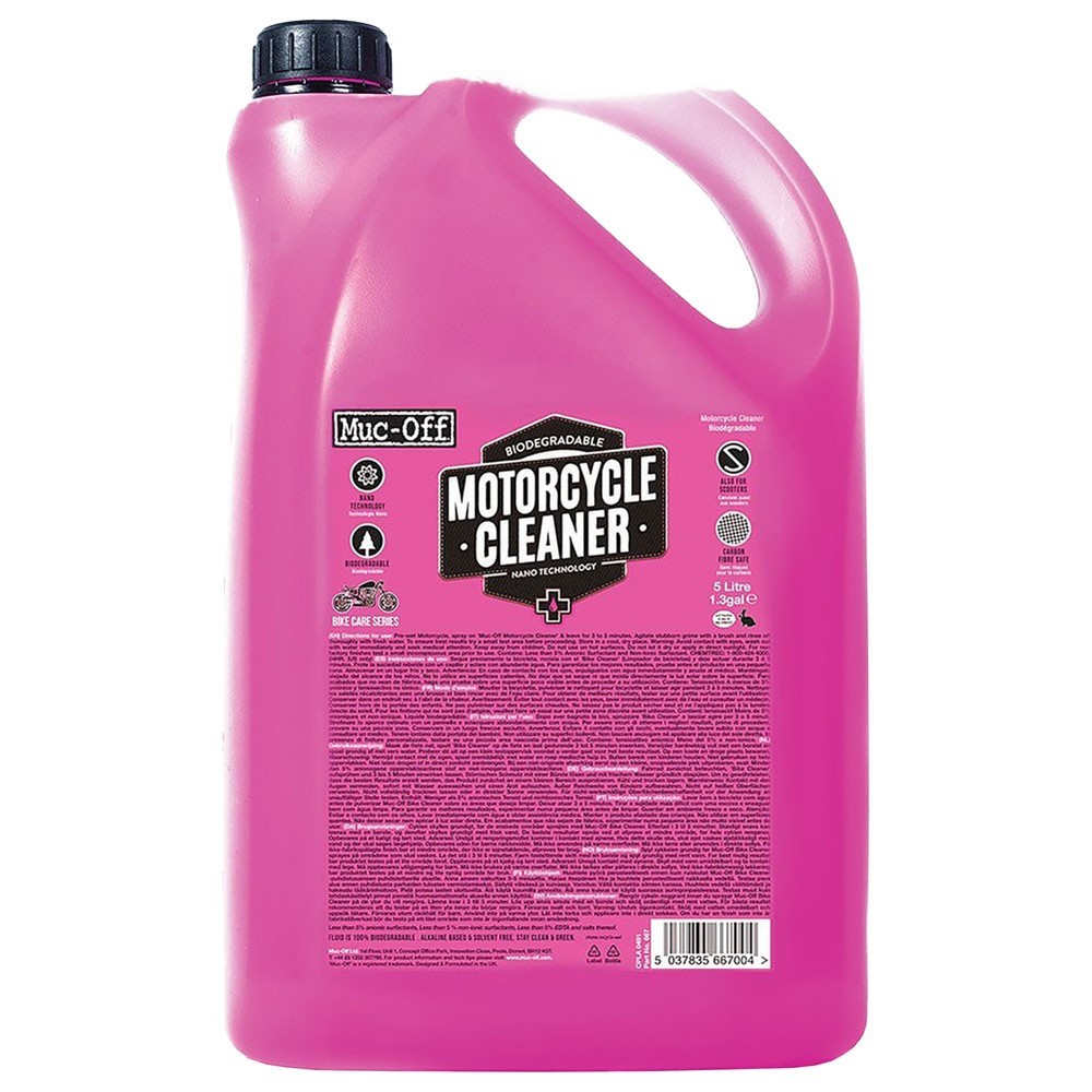 Muc-Off Nano Tech Motorcycle Cleaner 5 Liter