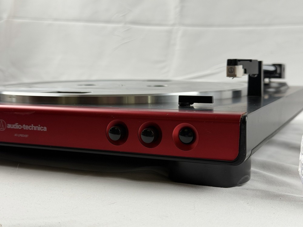 Audio-Technica AT-LP60XBT Red Turntable - Used