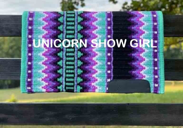 Western show saddle pad horsemanship saddle pad