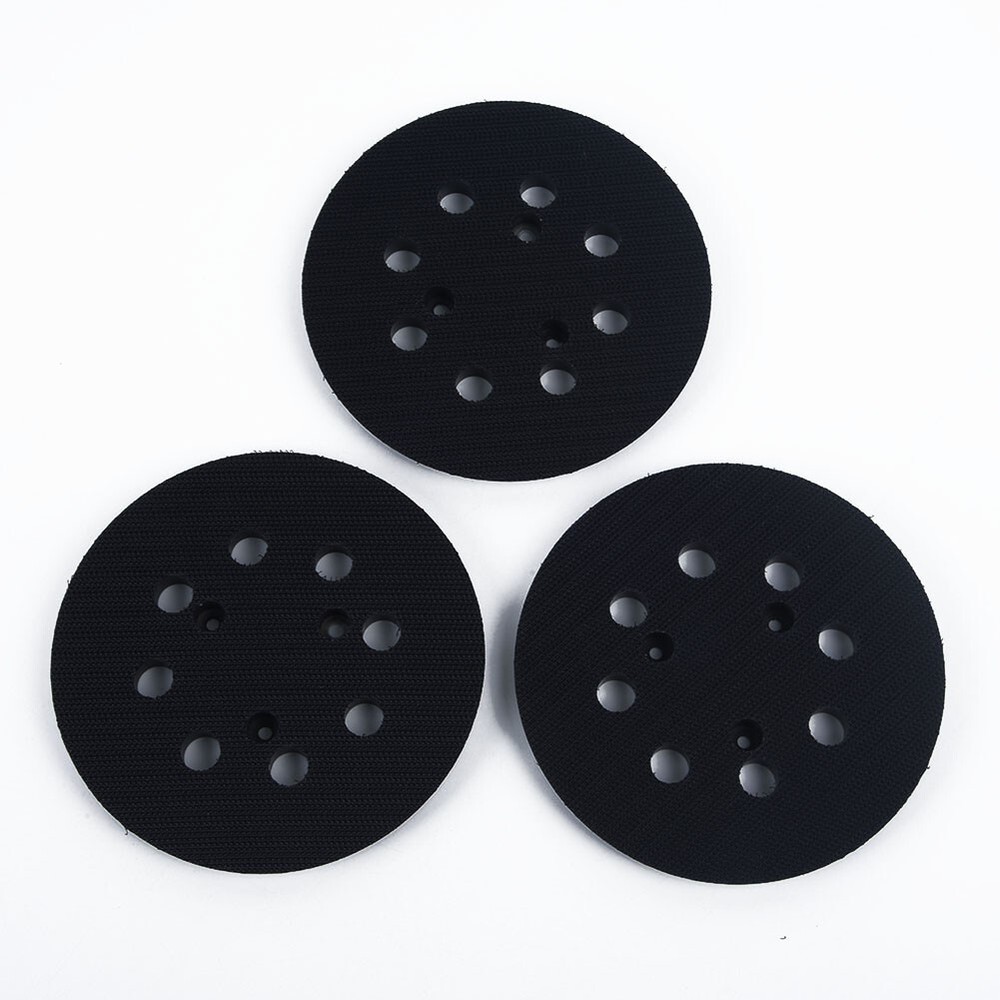 3pcs 125mm Sanding Base And Pad For Random Orbit Sander Replacement Parts