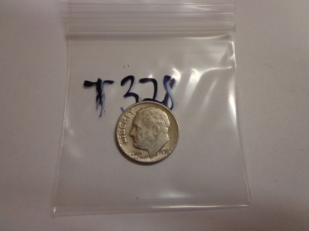 1956 Roosevelt Dime 90% Silver