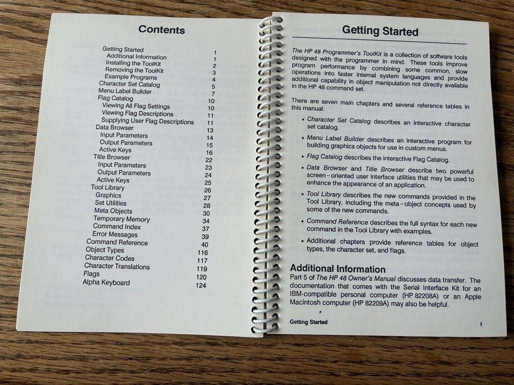 Manual for HP 48 Calculator: The HP48 Programmer's Toolkit