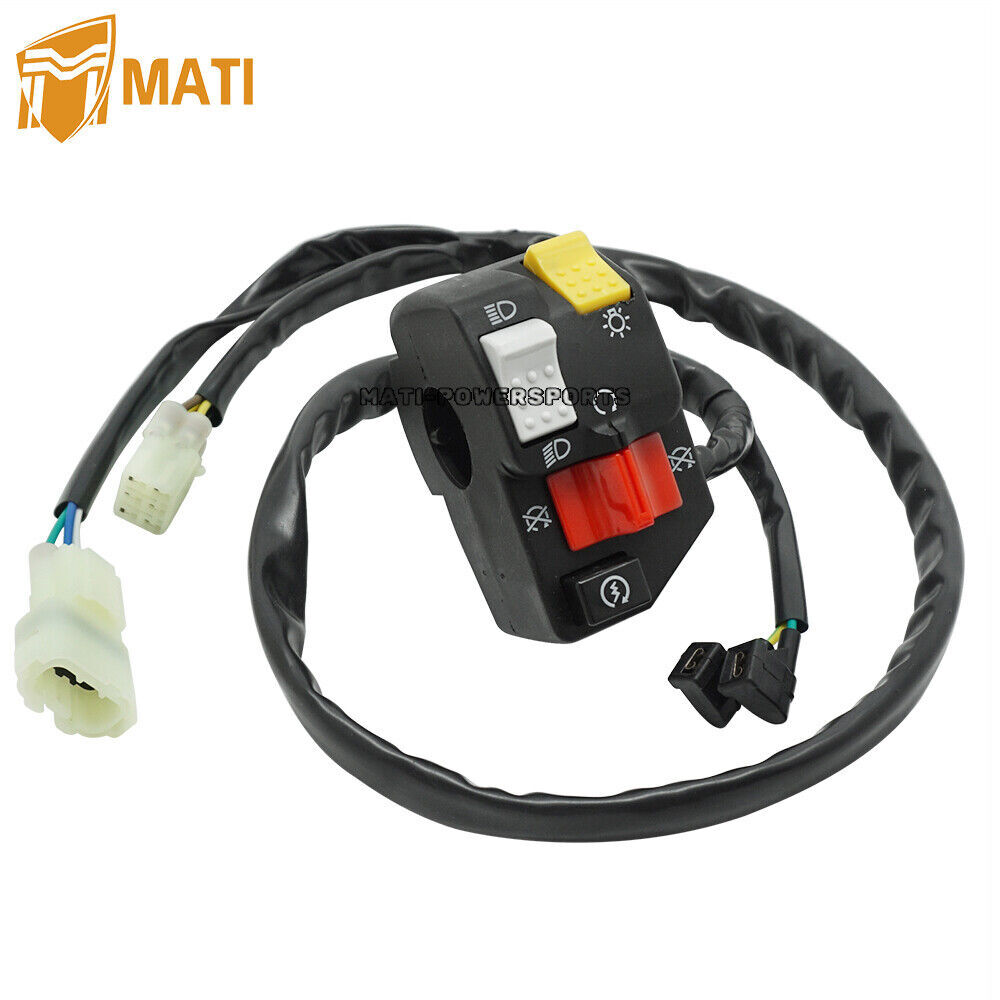 Handlebar Switch Starter Kill Start Stop Headlight for Honda TRX400EX 1999-2004