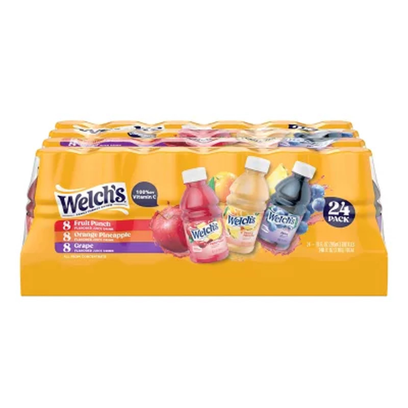 Welch's Variety Pack 10 oz - 24 Pack