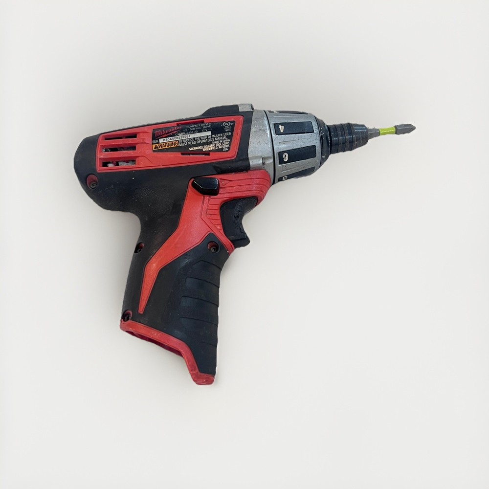 Milwaukee Hex Screwdriver Driver Cordless 12-Volt