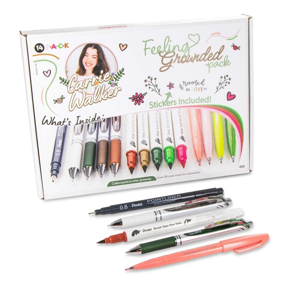 Pentel Feeling Grounded Journaling Pack