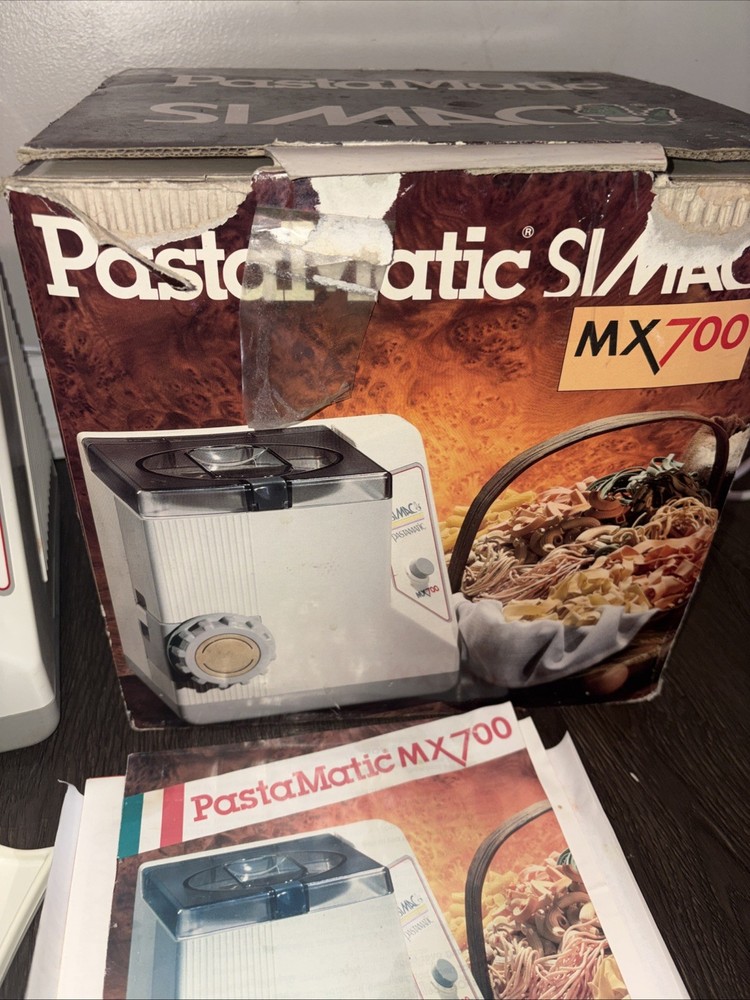 Vintage Simac PastaMatic 700 Automatic Pasta Machine - Tested & Working