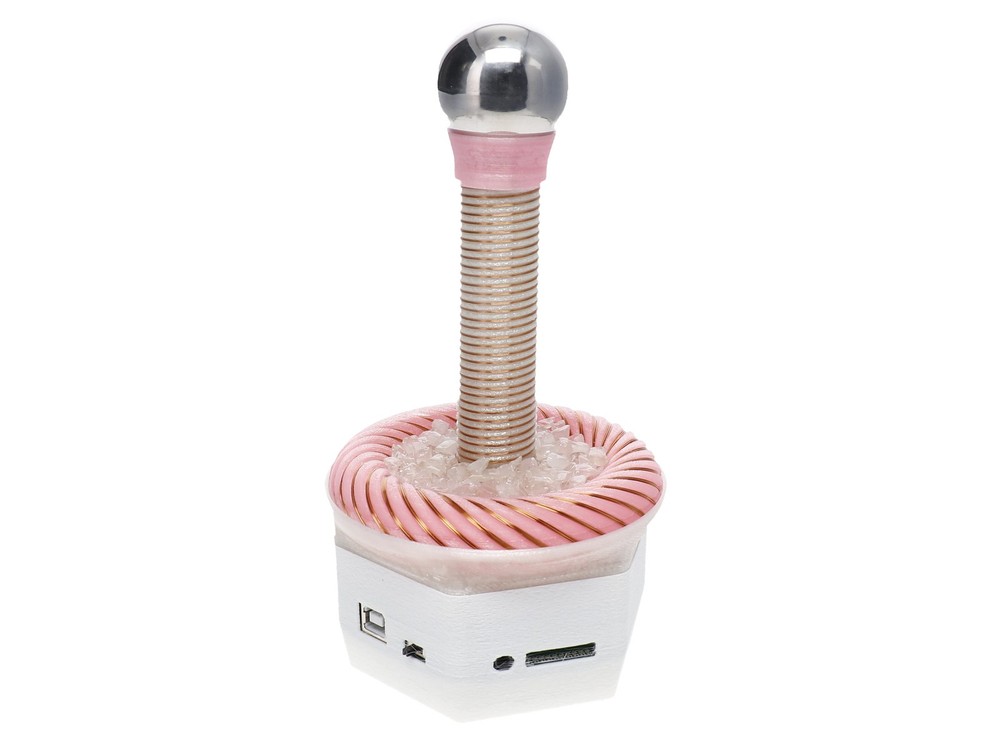 Rose quartz based Orgone Energy Well Generator