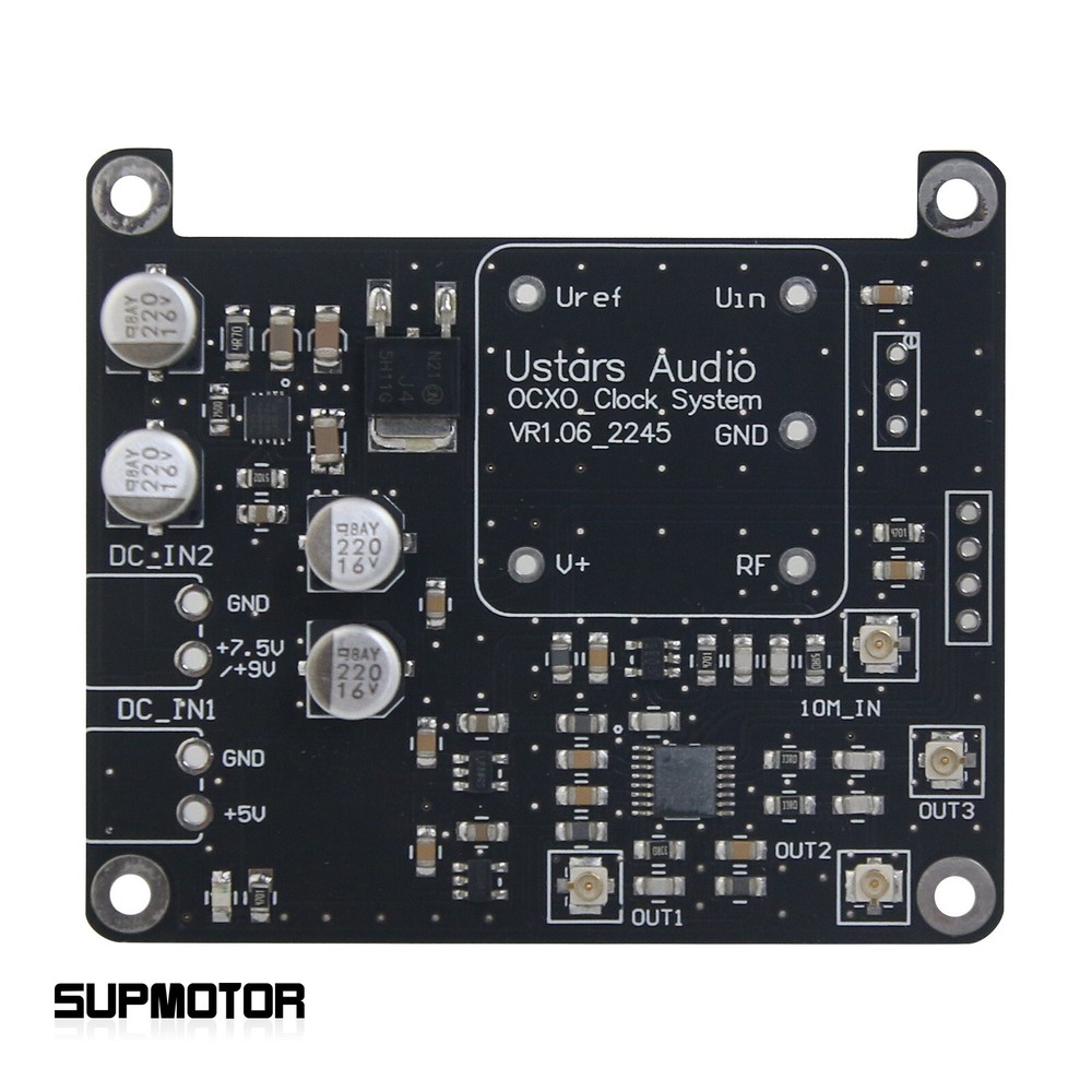 Ustars Audio PI4_Clock System Clock Board Without OCXO For Raspberry Pi 4B sup