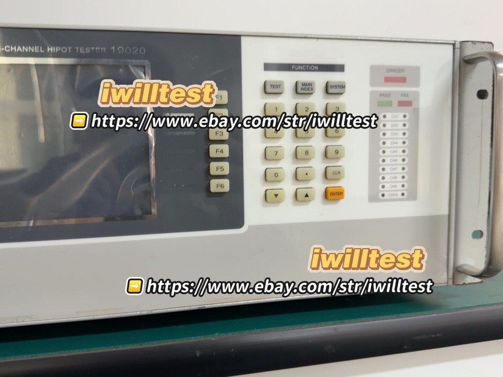 Chroma 19020 Multi channel Voltage Tester 10 channels