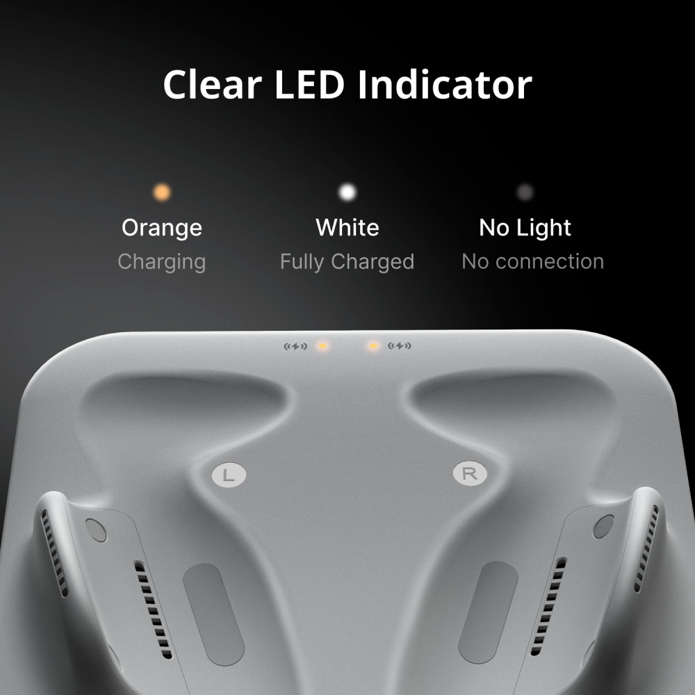 BOBOVR CD3 Controller Wireless Charging Combo, For Meta Quest 3/3S Controller