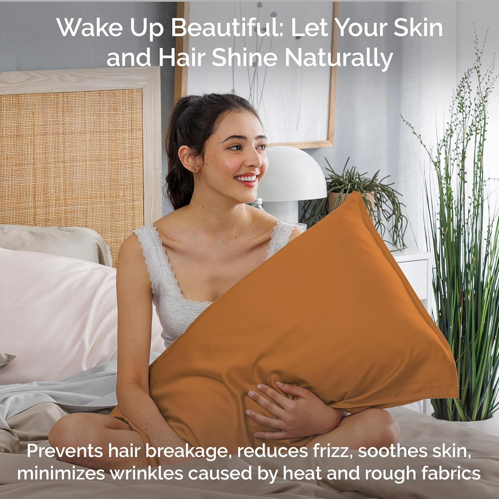 Cooling Bamboo Sheets Set with 2 Pillowcases - Soft & Hypoallergenic