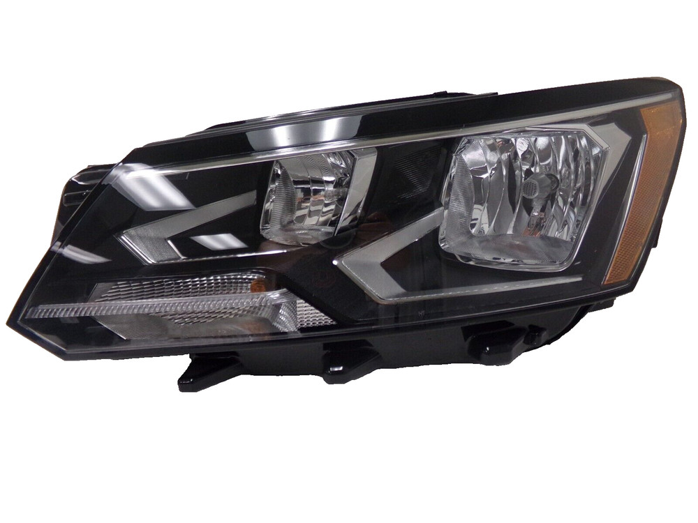 This is a Driver Left Headlight Halogen Fits 16-19 PASSAT