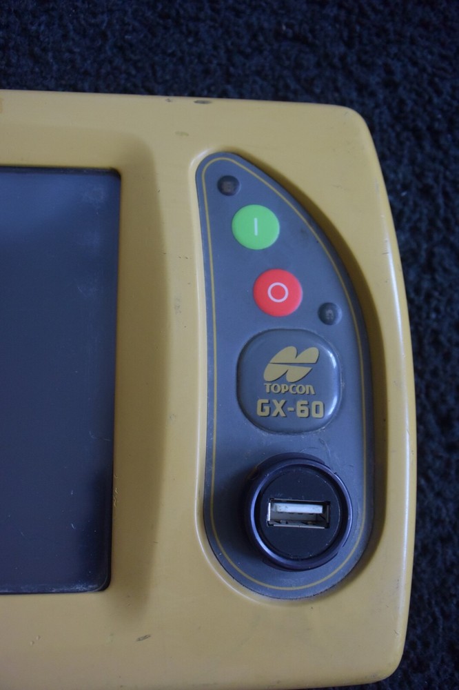 Topcon Komatsu Control Panel Model GX-60 REPLACEMENT DISPLAY ONLY