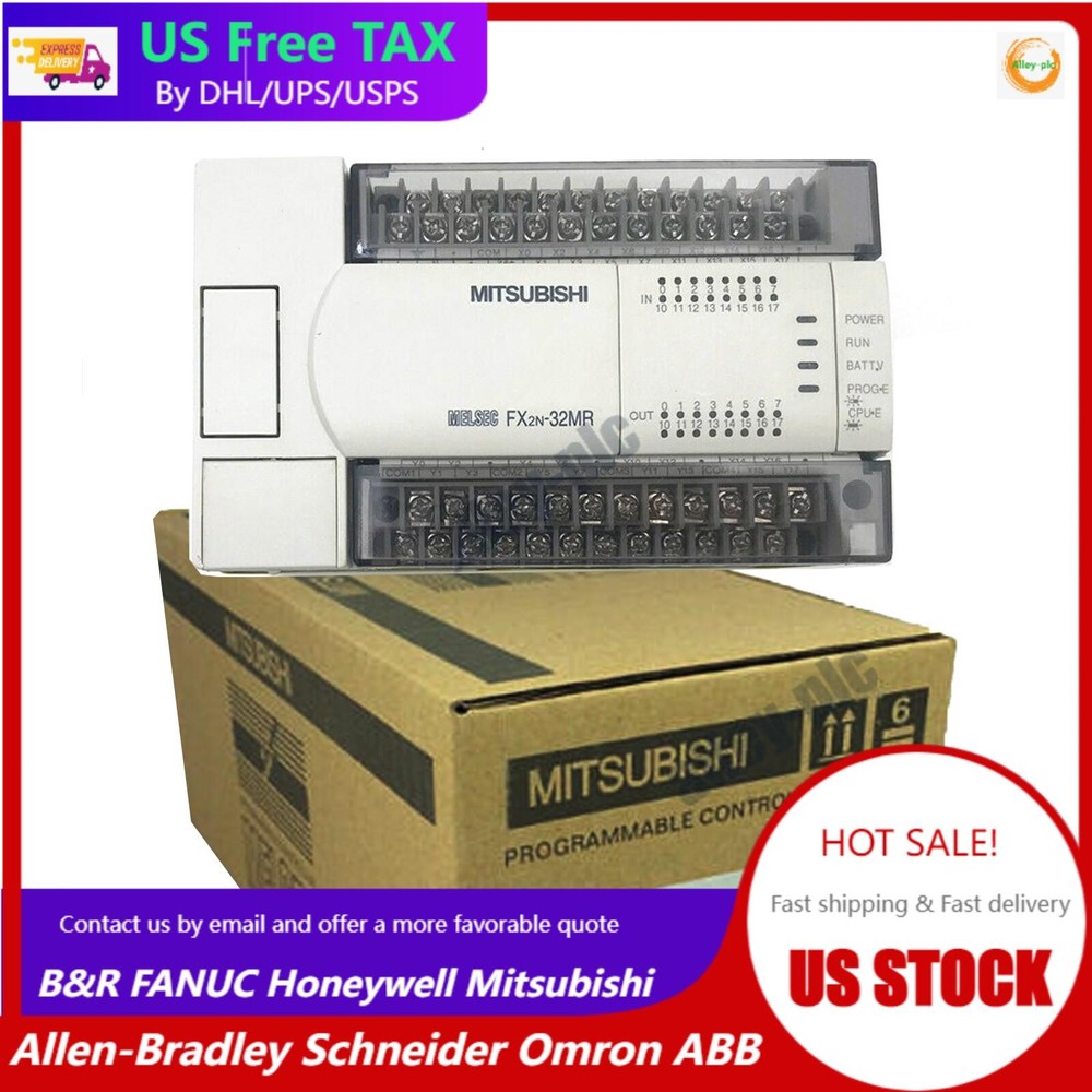 New In Box MITSUBISHI FX2N-32MR-001 Programmable Logic Controller Module
