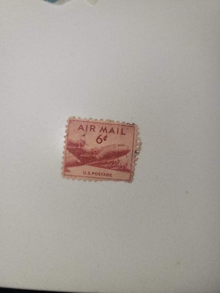 1949 6¢ DC-4 Skymaster US Air Mail stamp