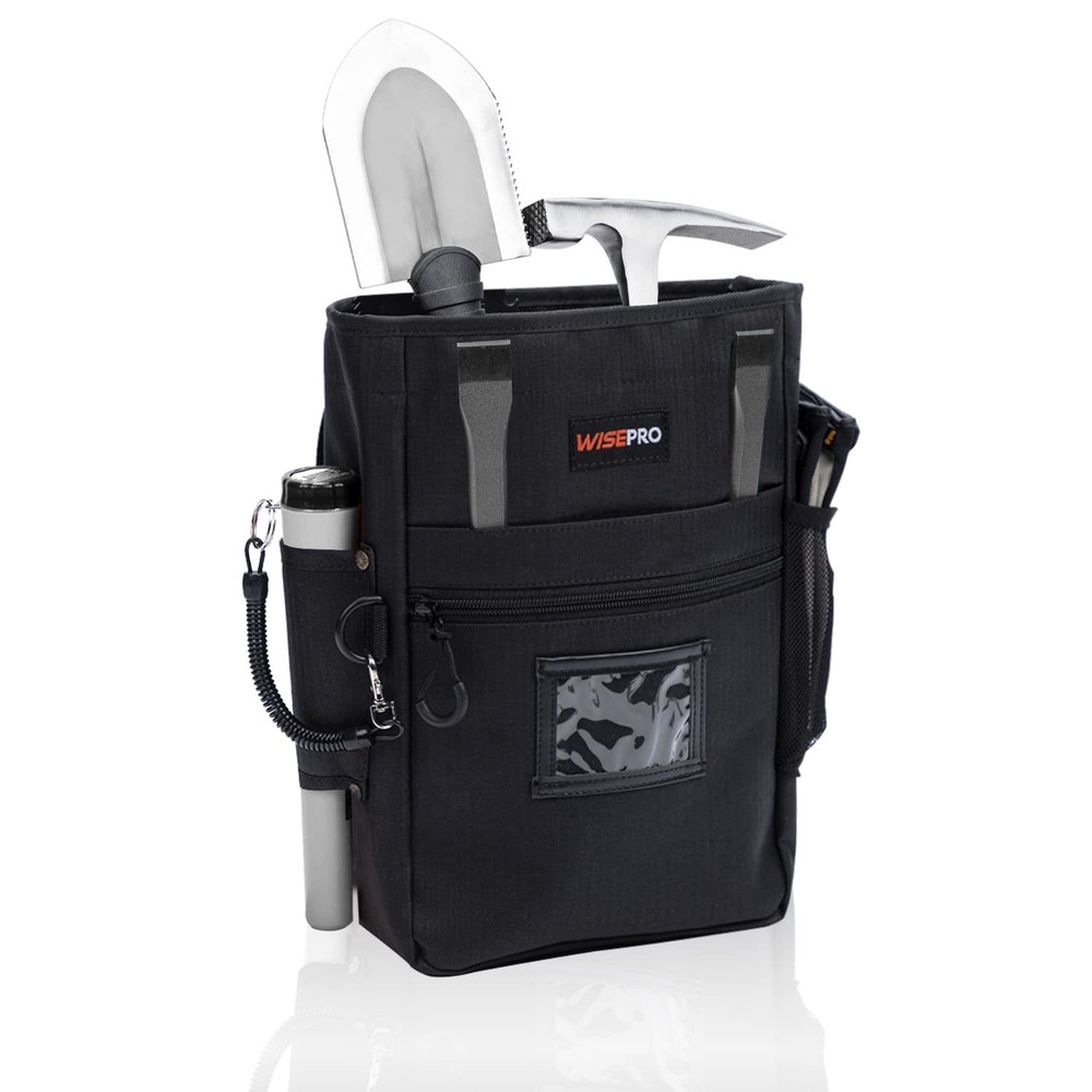 Metal Detecting Pouch Bag Portable Waist Digger Tools Pack PinPointer