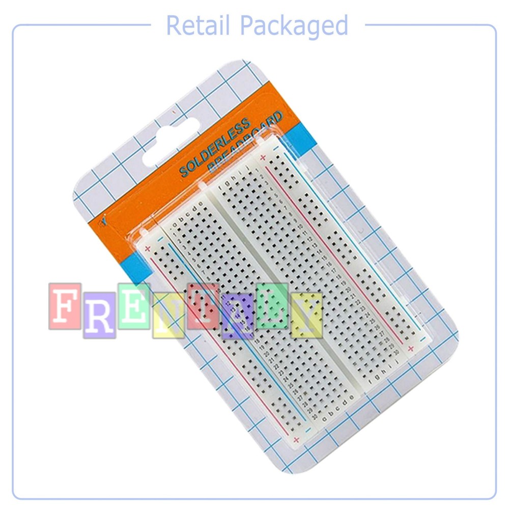 6X Mini 400 Points Prototype PCB Solderless Breadboard Protoboard
