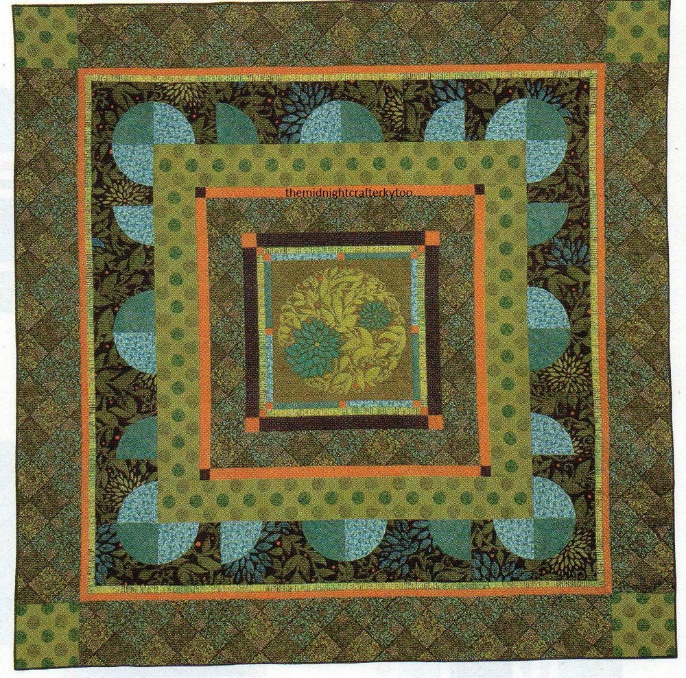 Sedona Square Quilt Pattern Pieced GK