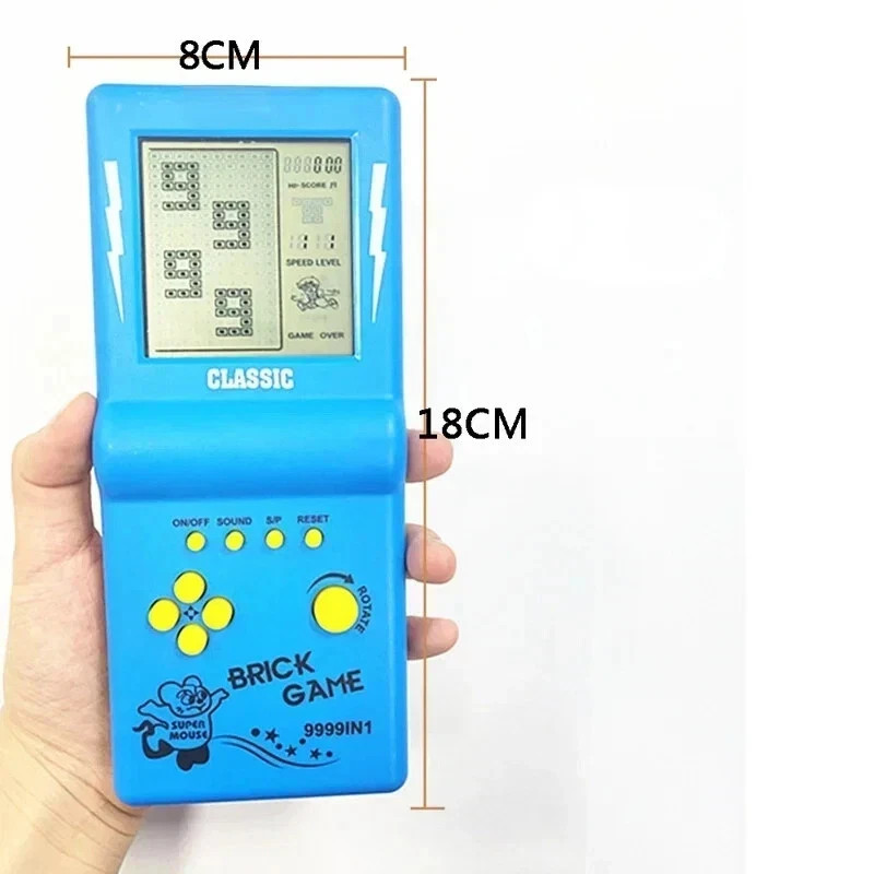 Portable Classic Game Console BRICK GAME Handheld Players Nostalgic Educational*