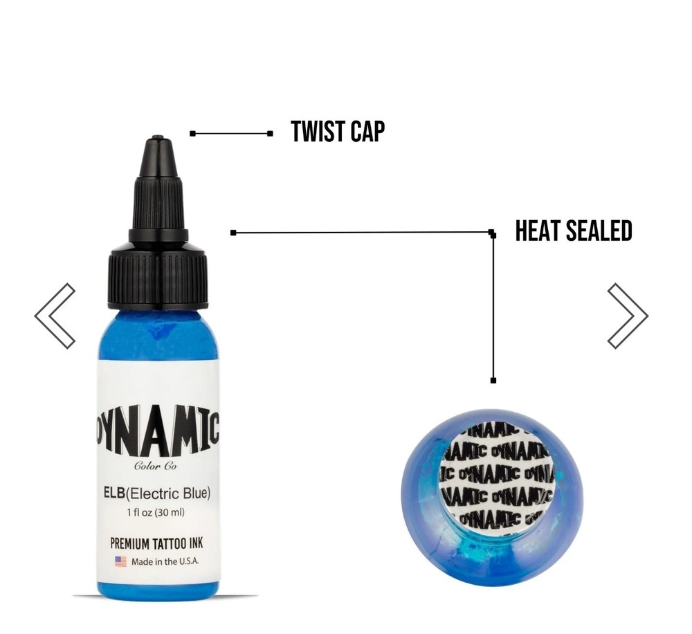 Dynamic Tattoo Ink Electric Blue