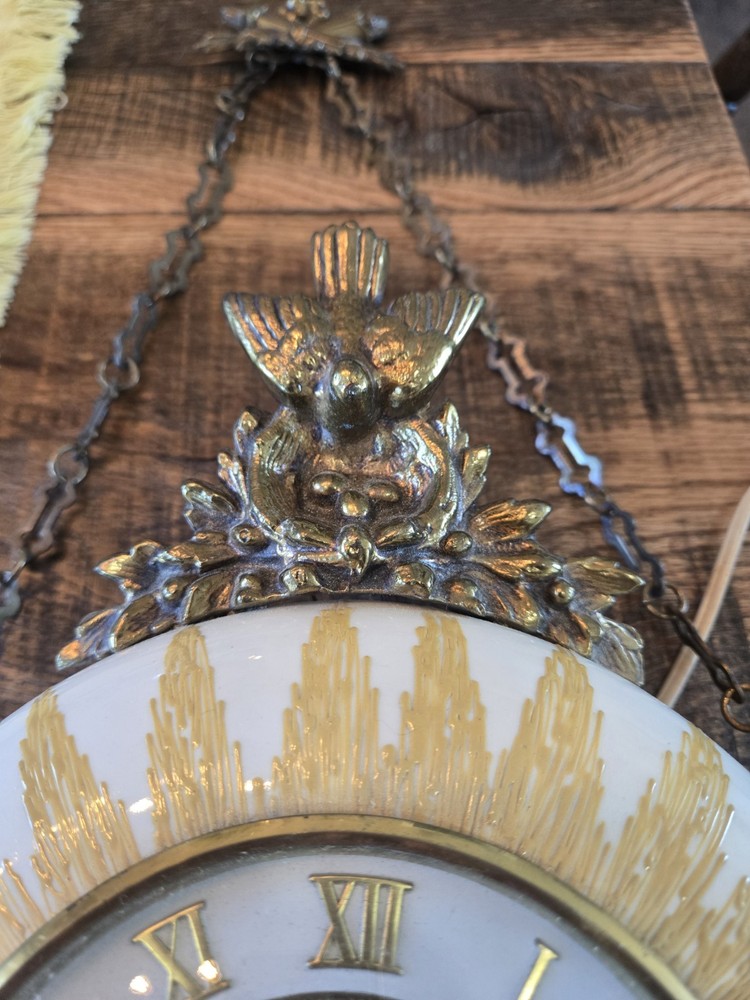 Old Brass Clock
