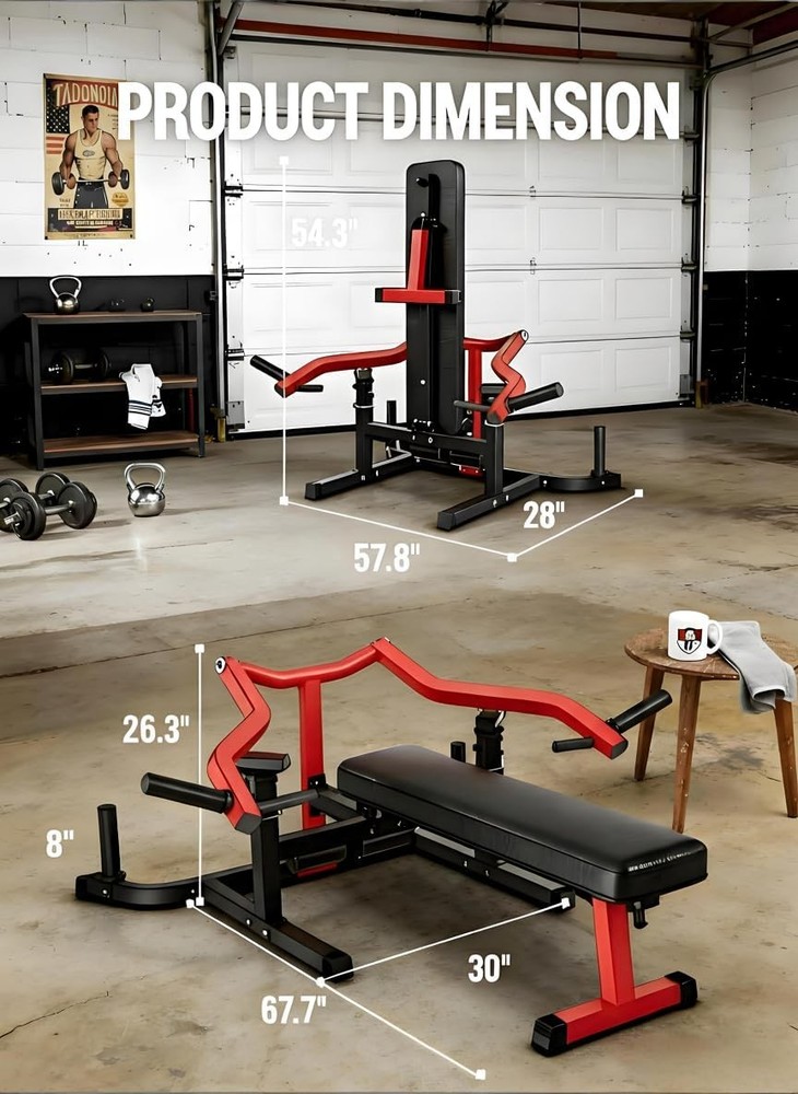 Multi-Functional Bench Press Machine for Home,Chest & Shoulder Strength Training