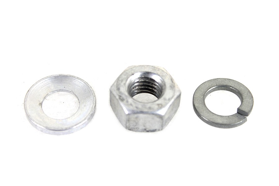 Round Headlamp Mount Kit Cadmium for Harley-Davidson