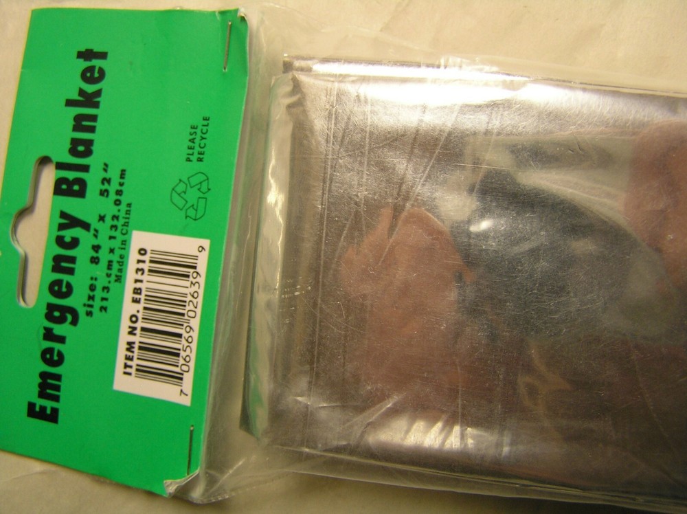 6 – Emergency Blankets & Bags