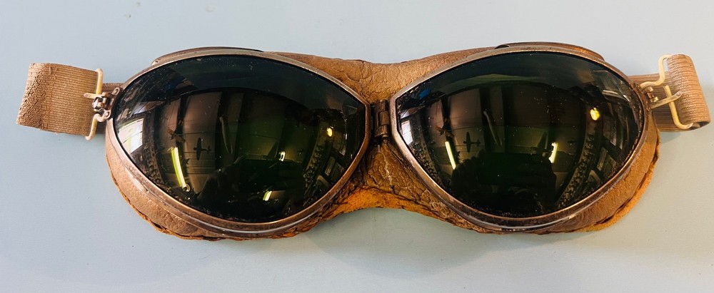 U.S. NAVY WILLSON MKI AVIATION FLYING GOGGLES