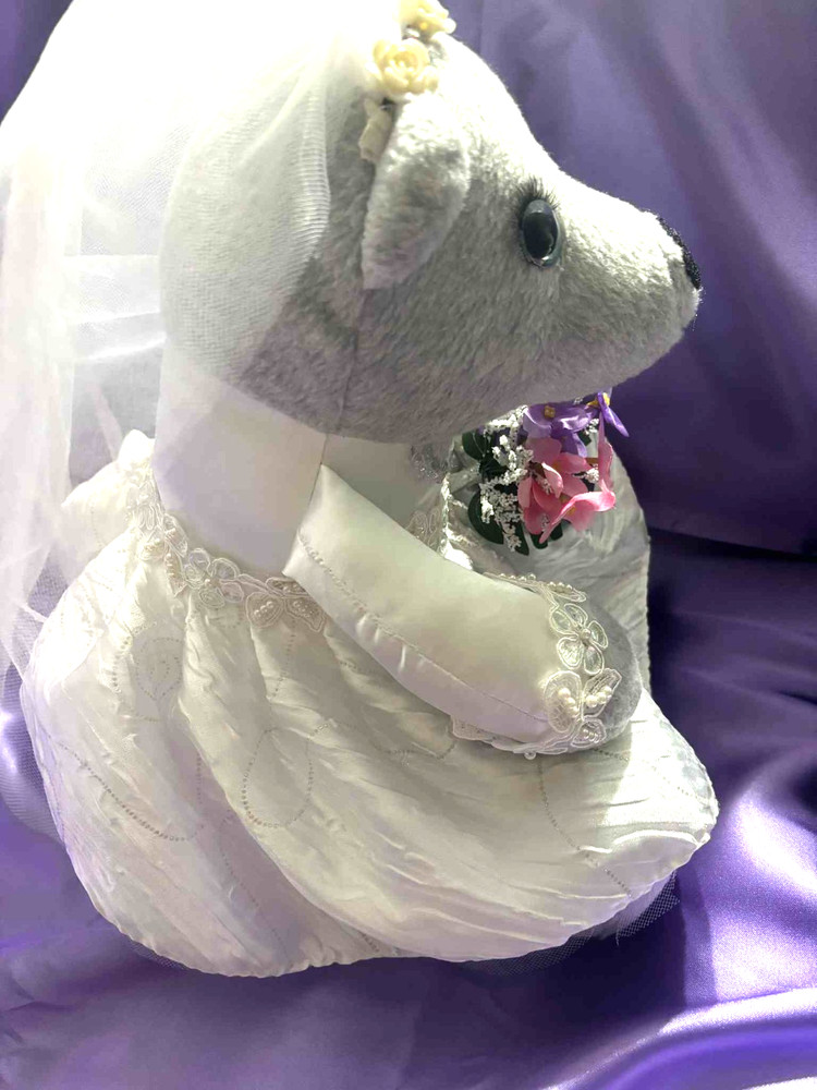 Wedding Memory Bears Keepsake gift Personalized