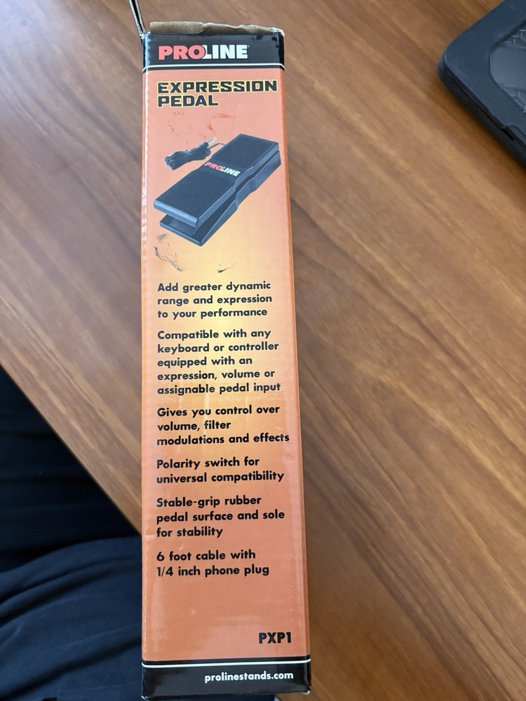 Pro Line Expression Pedal - Piano or Controller Pedal