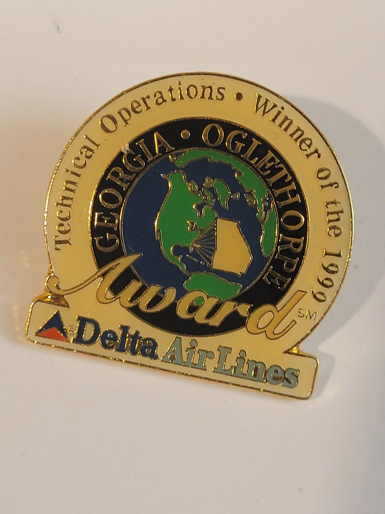 Delta Airlines Technical Operations Award Pin