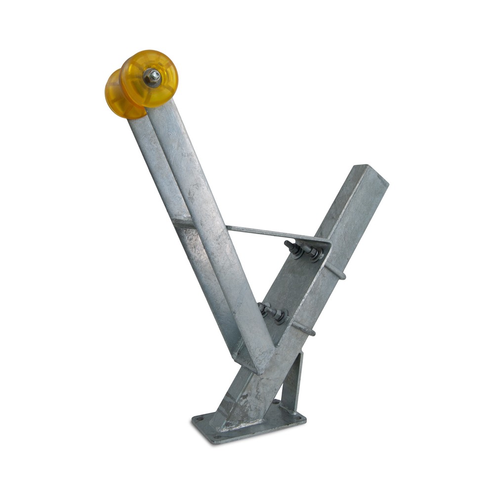 Boat Trailer Galvanized Winch Seat With Roller For Winch Posts With Roller