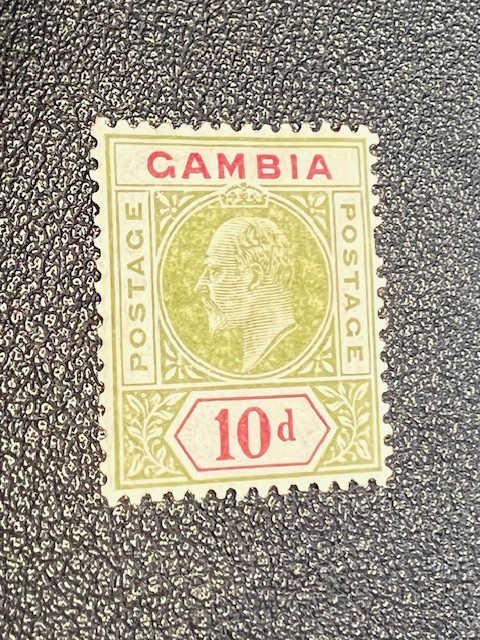 Gambia stamp 57 MH