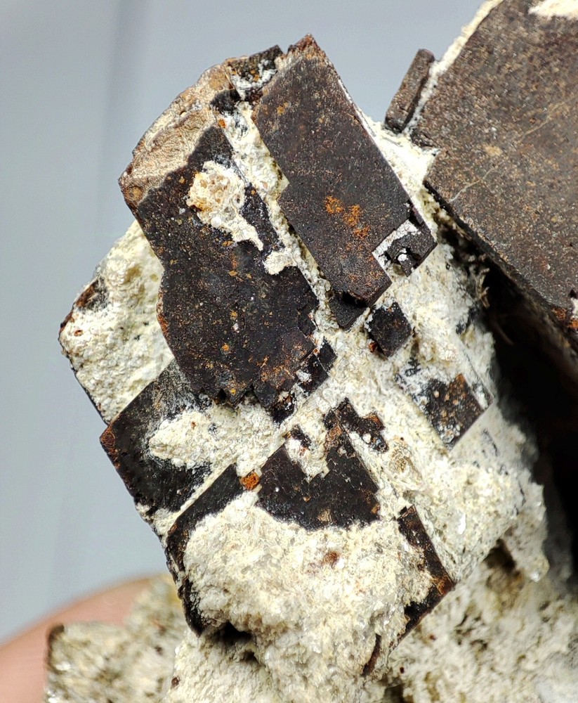 Skeletal Siderite Crystals Multi Terminated Displaying Step Growth Formation -Pk