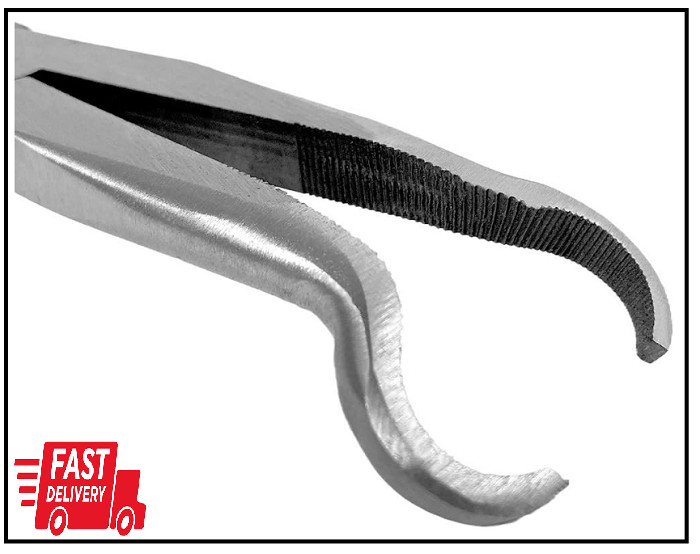 11" Long Offset Tip Spark Plug Wire Boot Puller Removal Plier Repair Hand Tools