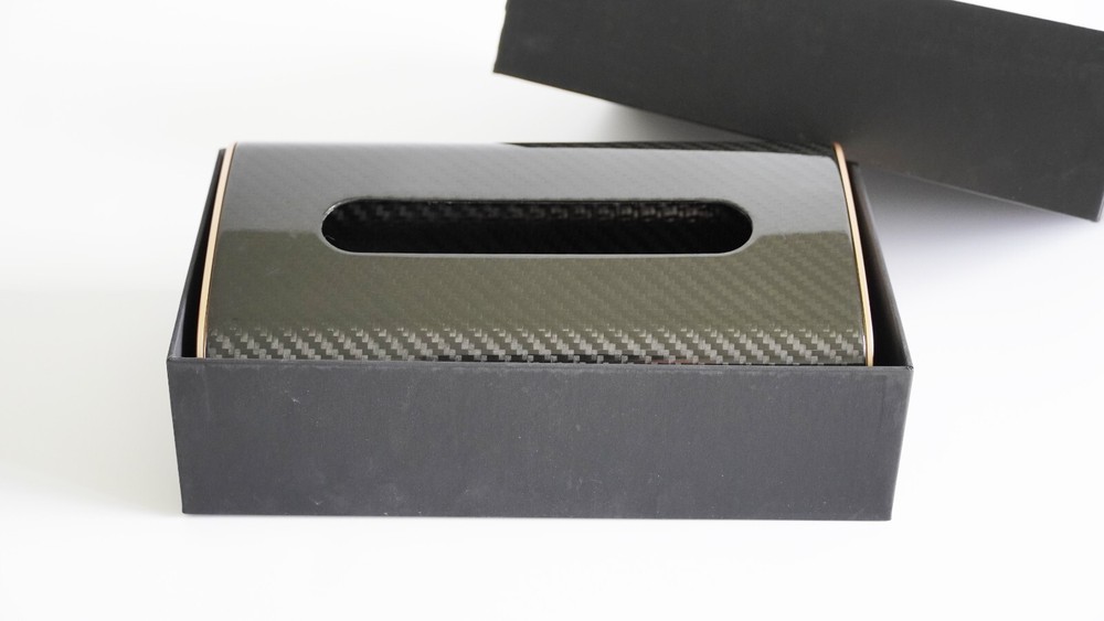Carbon Fiber Tissue Box, Regular Size