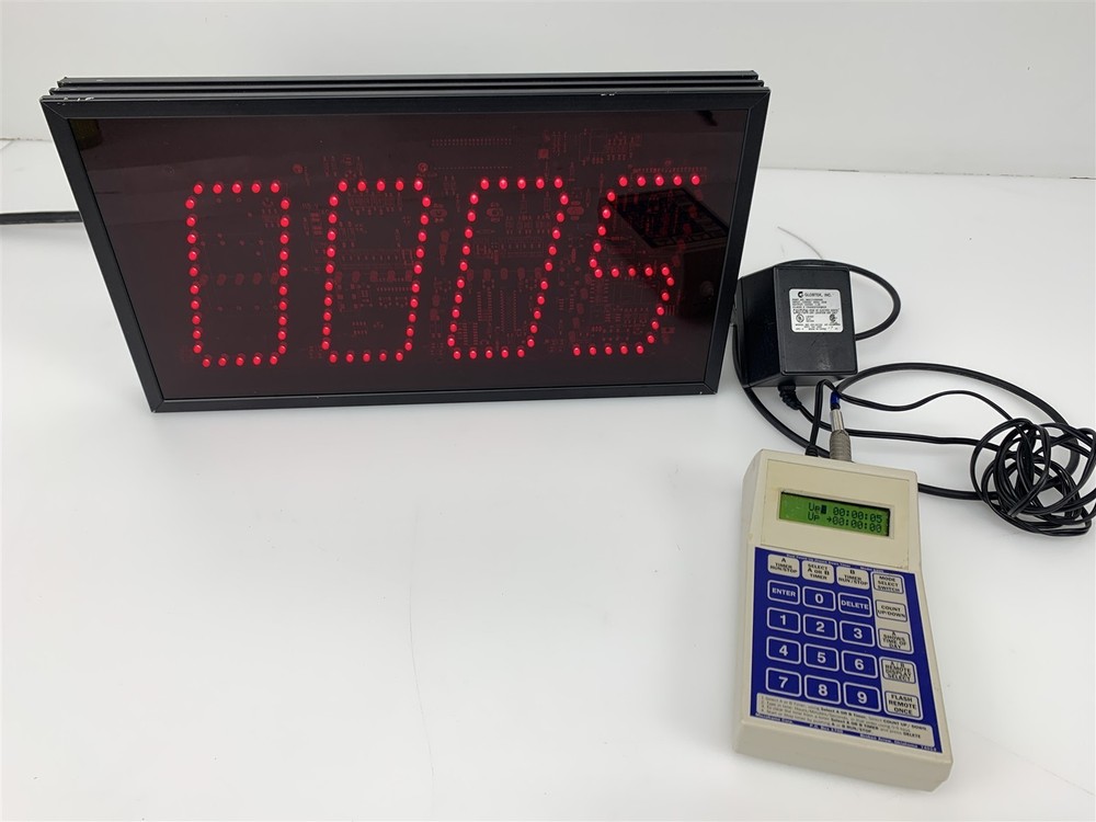 Microframe 900 Score Board Timer with Remote 6200