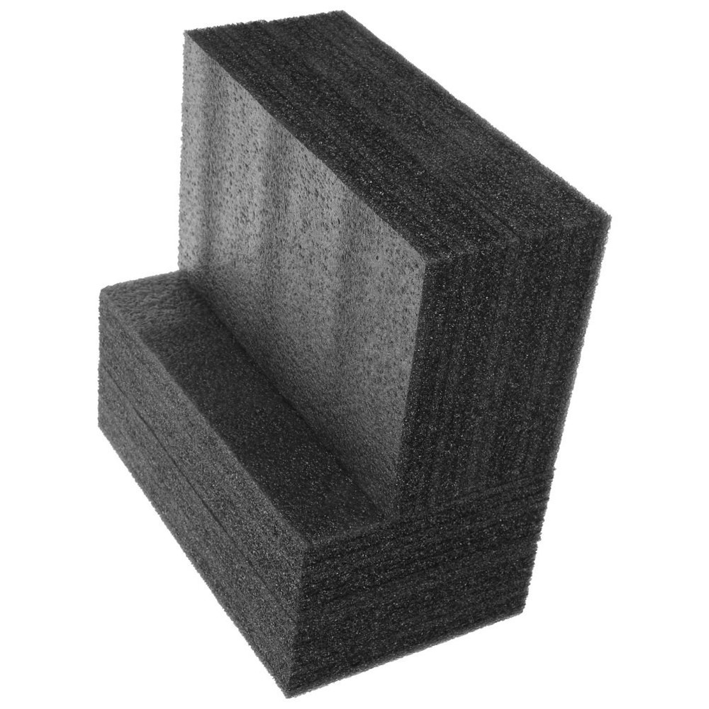 4 Pcs Multi Use Express Packing Inserts Black EPE Foam Packing Boards