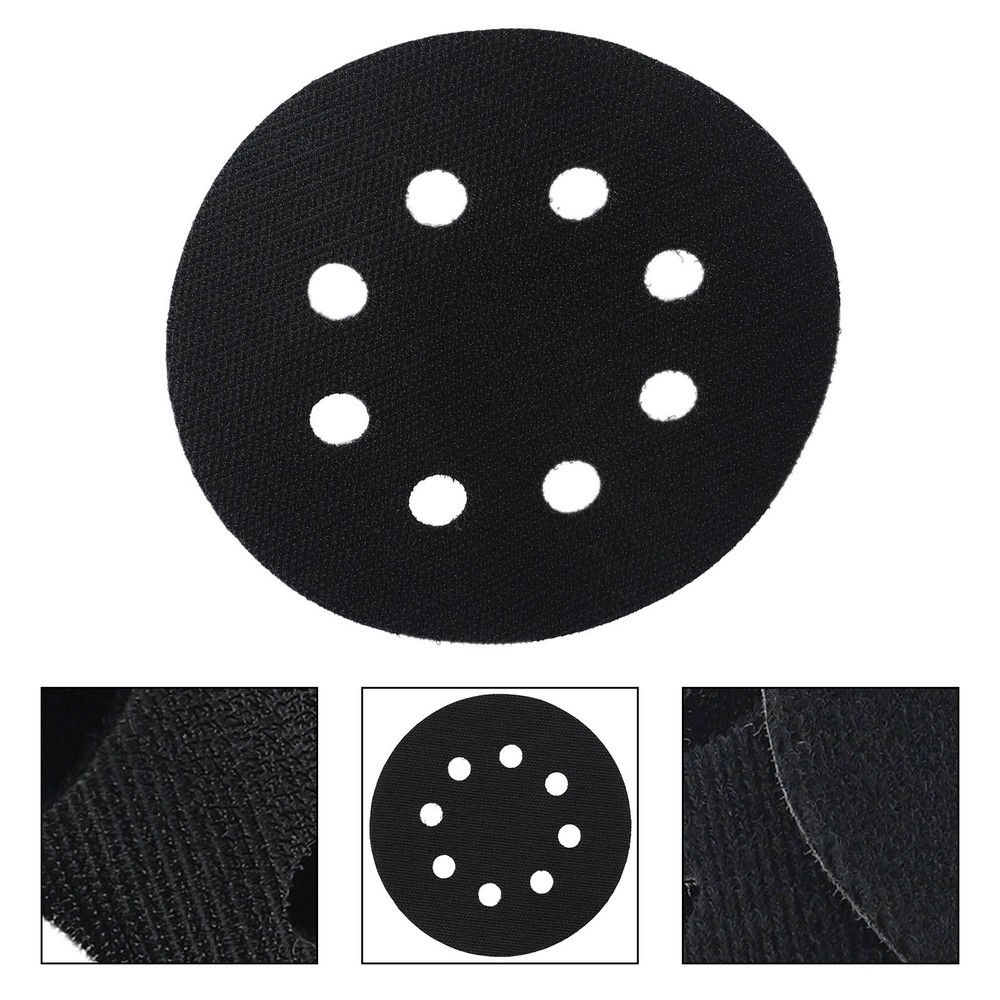 Convenient Flocking Material Pad for Sanding Discs Protection (5 Inch 8 Hole)
