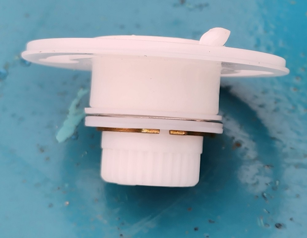 New ROHL 2303-0347 Escutcheon Hub Assembly With Extra Ring Intermediate Handle