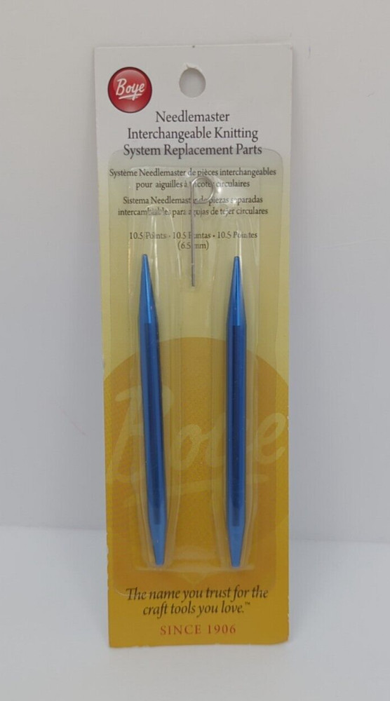Boye Needlemaster Interchangeable Replacement US 10.5 Points 6.5 mm Knitting