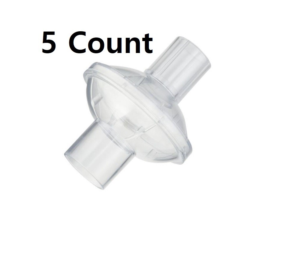 5 Ct. Teleflex Universal Bacterial Viral Filter for Machines Stop Virus Bacteria