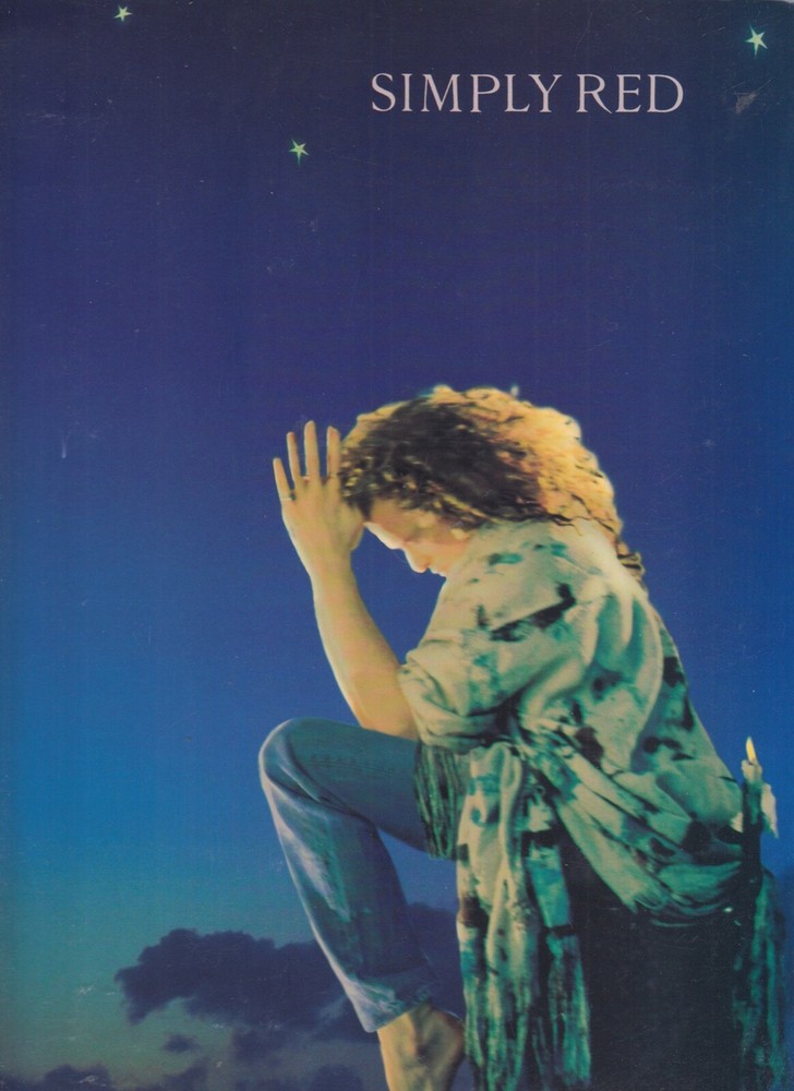 simply red stars press kit 1991 w/ custom folder