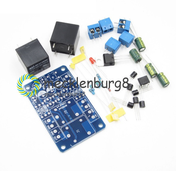 Speaker Board Protection Component Audio Amplifier with DC Protection Boot Delay