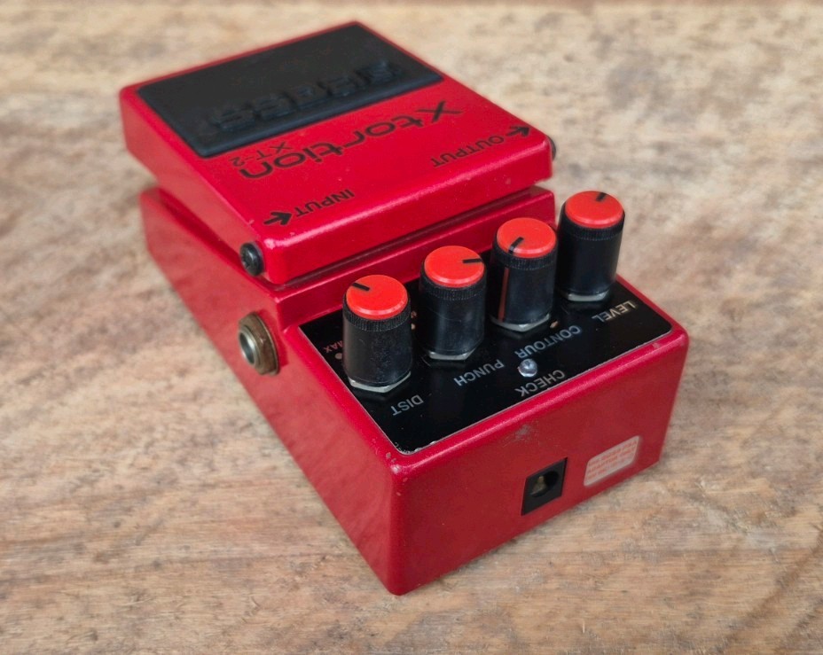 Boss, XT-2, Xtortion, Distortion, Guitar, EffectPedal, Unique, Not as Common