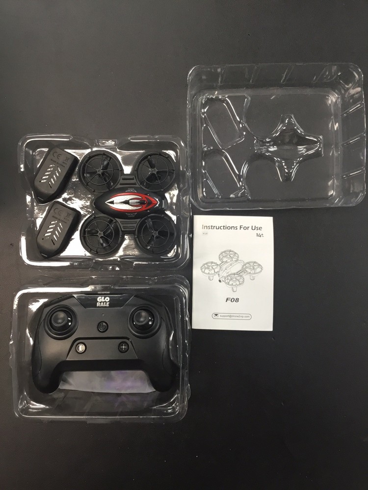 F08 Intelligent Flight Mode Mini-Size Drone - Black