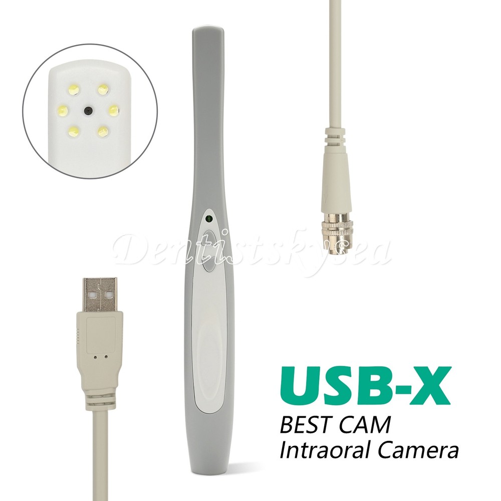 Dental Intra Oral 3D Scanner with Software Real Color Imaging Scanner HD Camera
